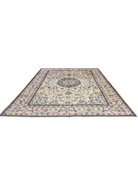 Beige Persan Kashmar Patina 385 x 298 cm - view 1