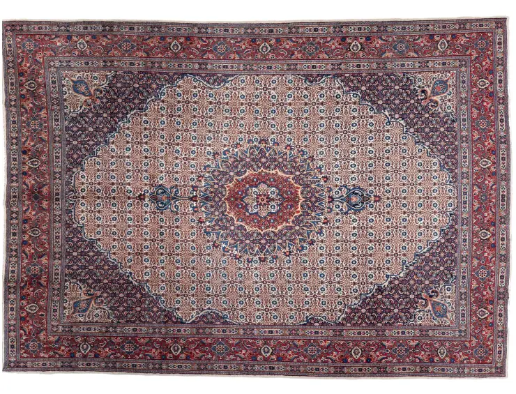 Beige Persa Moud Patina 385 x 294 cm