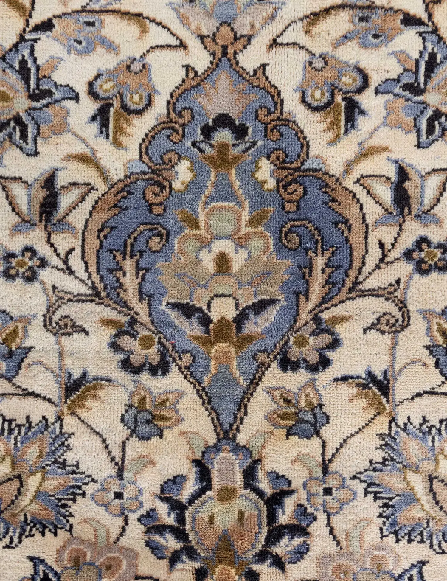 Beige Perzië Kashan Patina 397 x 292 cm - Uniek handgemaakt tapijt