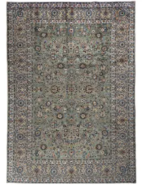 Vihreä Persia Kashmar Patina 346 x 246 cm