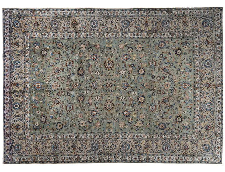 Grün Persien Kashmar Patina 346 x 246 cm