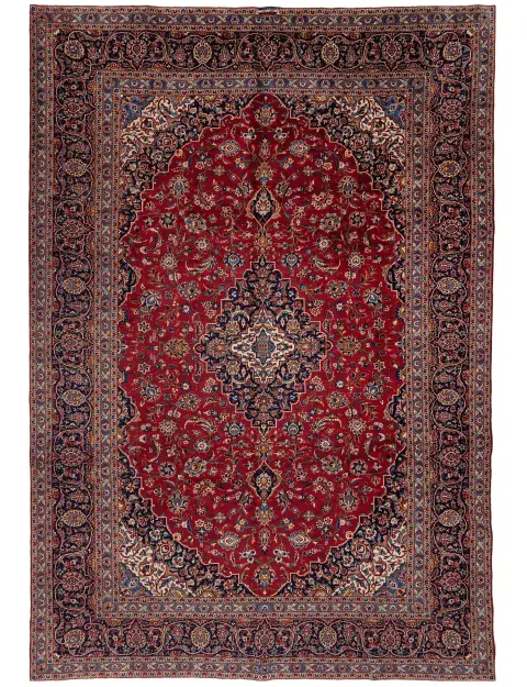 Rojo Persia Kashan Patina 375 x 260 cm