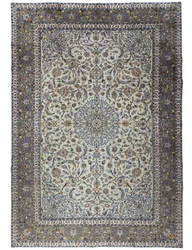 Beige Persia Kashan Patina 404 x 296 cm