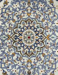 Beige Persan Kashan Patina 404 x 296 cm - view 4