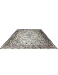 Beige Persan Kashan Patina 404 x 296 cm - view 1