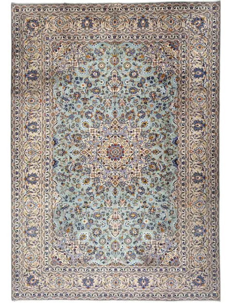 Beige Persia Kashan Patina 366 x 253 cm