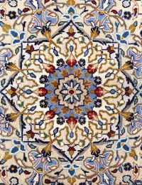 Beige Persan Kashan Patina 366 x 253 cm - view 4