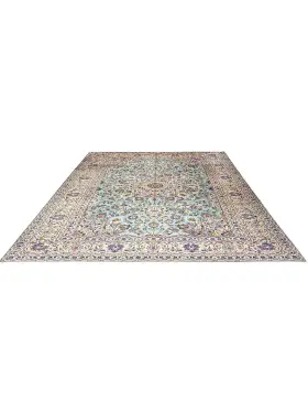 Beige Persien Kashan Patina 366 x 253 cm - view 1