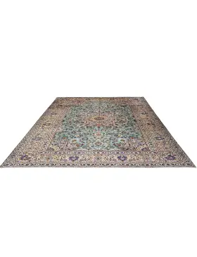 Beige Persien Kashan Patina 366 x 253 cm - view 2
