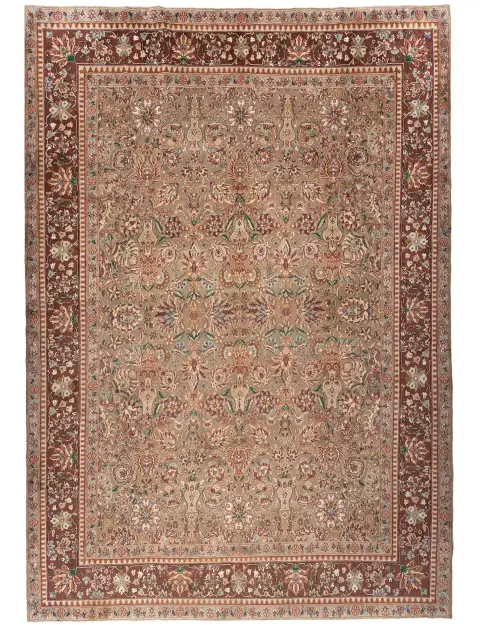 Beige Persia Kerman Patina 398 x 295 cm