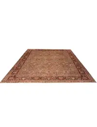 Beige Persan Kerman Patina 398 x 295 cm - view 2