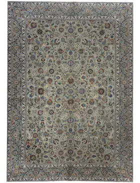 Beige Persia Kashan Patina 443 x 317 cm