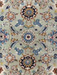 Beige Persan Kashan Patina 443 x 317 cm - view 4