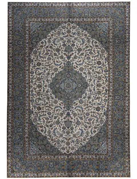 Beige Persia Kashan Patina 474 x 307 cm