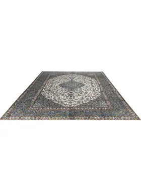 Beige Persiano Kashan Patina 474 x 307 cm - view 1