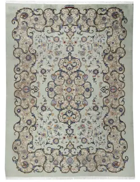 Beige Persiano Kashan Patina 315 x 239 cm