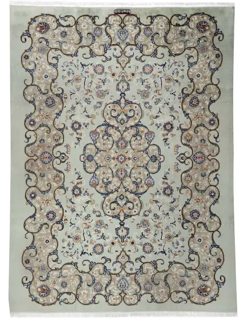 Beige Persia Kashan Patina 315 x 239 cm