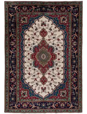 Blu Persiano Tabriz Patina 355 x 248 cm