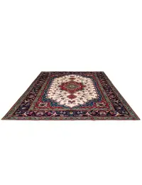 Bleu Persan Tabriz Patina 355 x 248 cm - view 1
