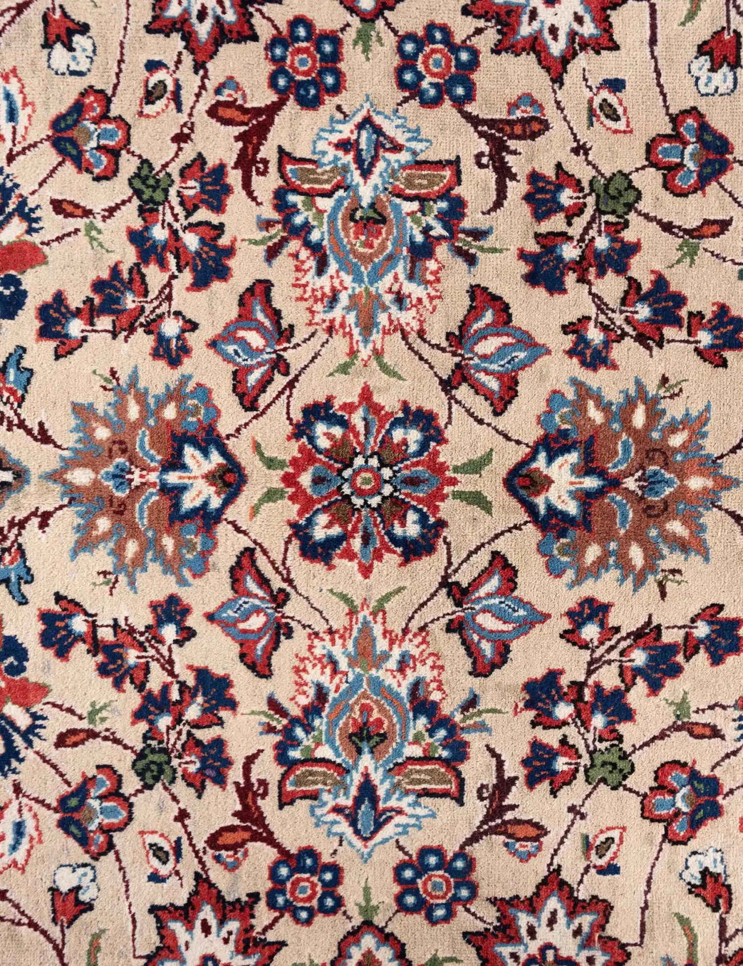 Beige Persia Isfahan Patina 350 x 255 cm - Unique Handmade Carpet