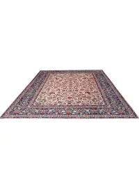 Beige Persan Isfahan Patina 350 x 255 cm - view 1