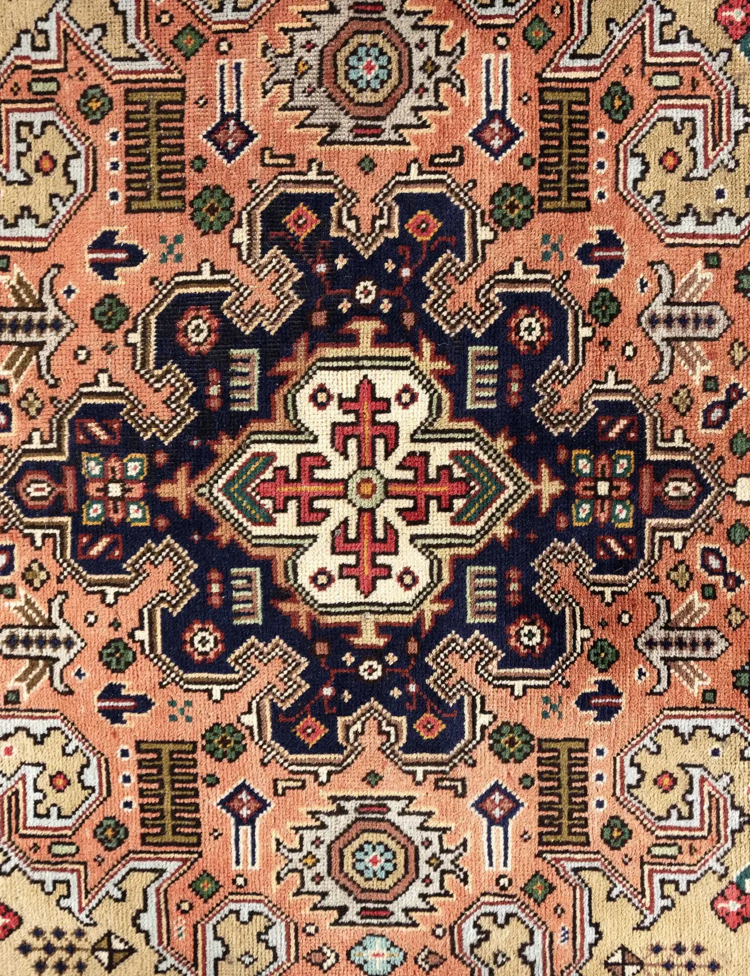 Beige Perzië Tabriz Patina 325 x 245 cm - Uniek handgemaakt tapijt
