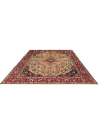Beige Persan Tabriz Patina 325 x 245 cm - view 1