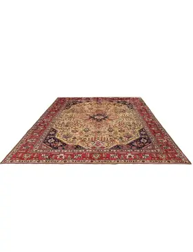 Beige Persiano Tabriz Patina 325 x 245 cm - view 1
