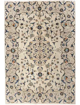 Beige Persien Kashan Patina 398 x 290 cm