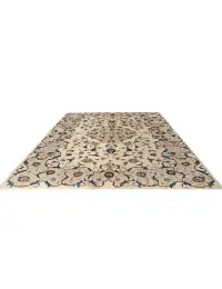 Beige Persan Kashan Patina 398 x 290 cm - view 2