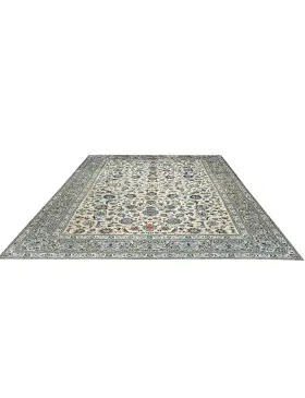 Beige Persiano Kashan Patina 347 x 260 cm - view 1