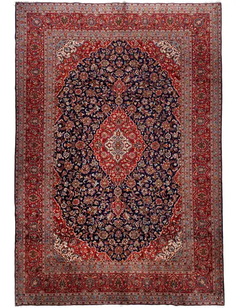 Blue Persia Kashan Patina 448 x 293 cm