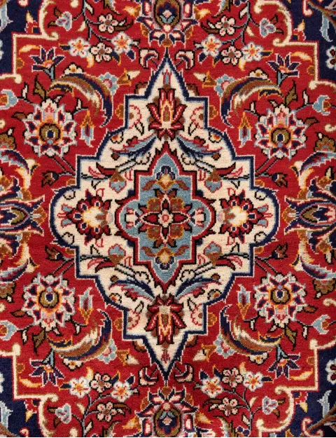 Blue Persia Kashan Patina 448 x 293 cm - view 4