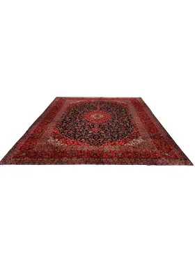 Blu Persiano Kashan Patina 448 x 293 cm - view 2