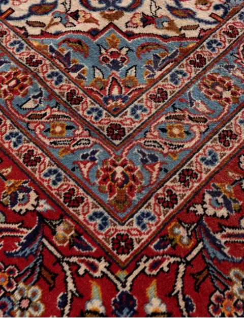 Blue Persia Kashan Patina 448 x 293 cm - view 3