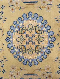 Jaune Persan Kashan Patina 316 x 217 cm - view 3