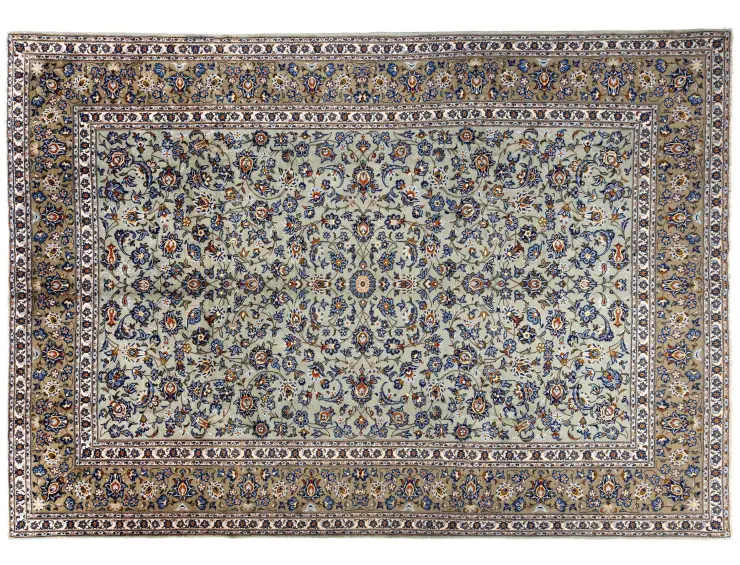 Beige persia Kashan Patina  369 x 269 cm