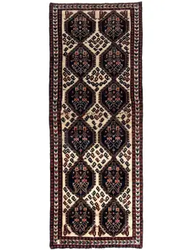 Blu Persiano Hamadan Patina 180 x 67 cm