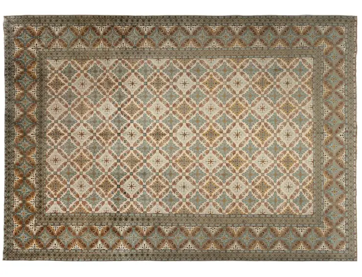 Beige persia Kashan Patina  375 x 275 cm