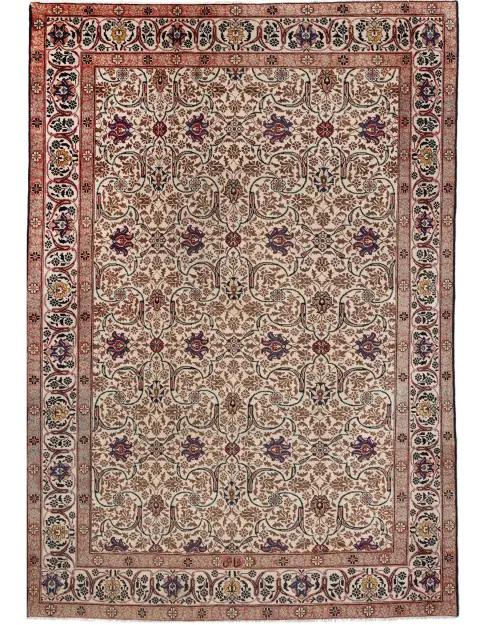 Beige Persien Tabriz Patina  315 x 232 cm