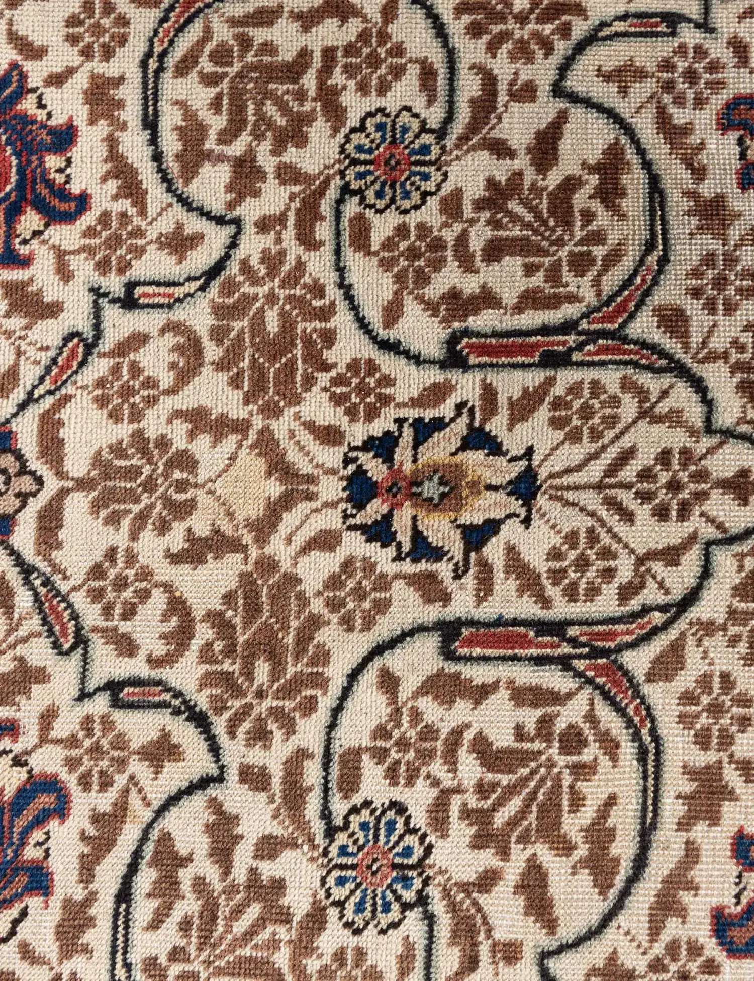 Beige Persien Tabriz Patina  315 x 232 cm - Einzigartiger handgefertigter Teppich