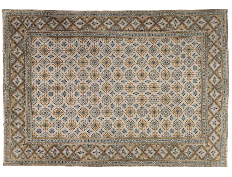 Beige Persien Kashan Patina  370 x 263 cm