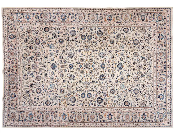 Beige Persien Kashan Patina 390 x 243 cm