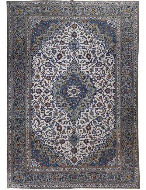 Beige Persia Kashan Patina 425 x 292 cm