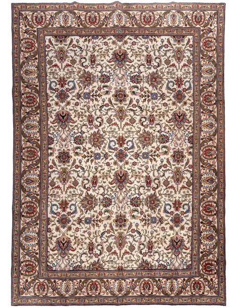 Beige Persien Tabriz Patina  393 x 286 cm