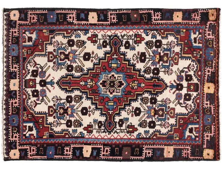 Rouge Persan Hamadan Patina  150 x 110 cm
