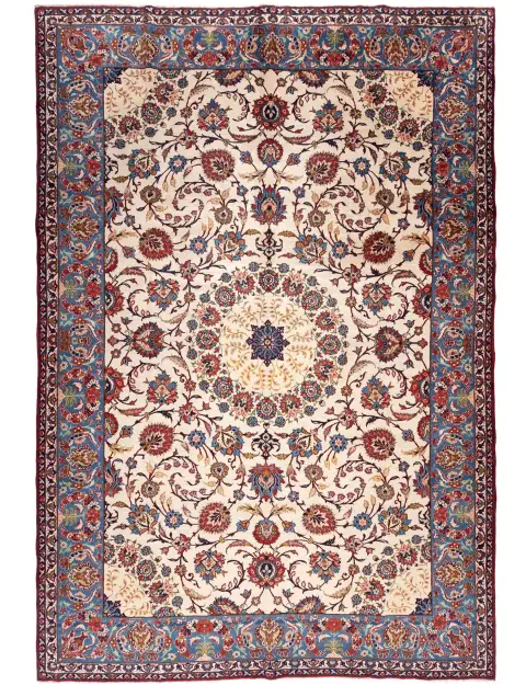 Beige Persien Kashan Patina  405 x 286 cm