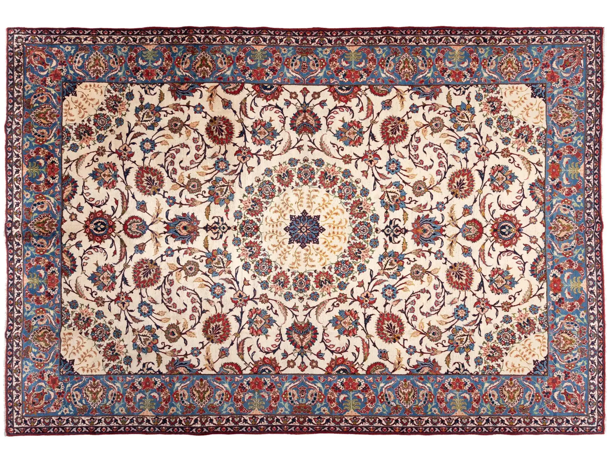 Beige Persien Kashan Patina  405 x 286 cm
