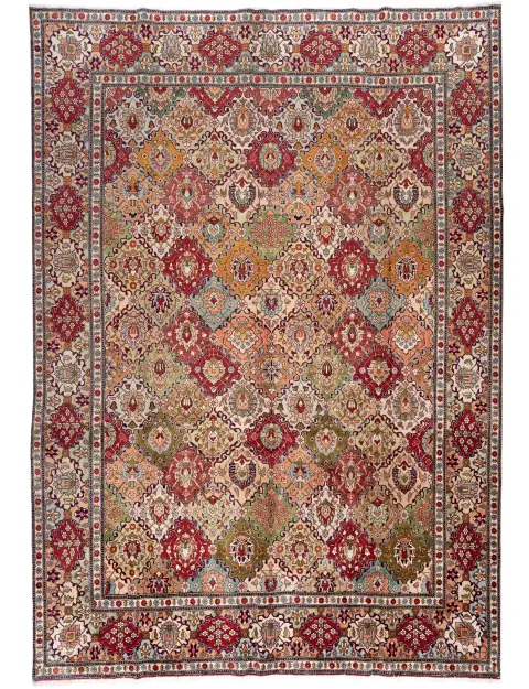 Mehrfarbig Persien Tabriz Patina  390 x 292 cm