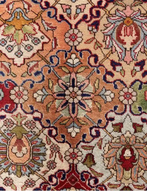 Mehrfarbig Persien Tabriz Patina  390 x 292 cm